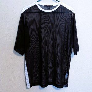 Forever 21 Mesh Tee - Size Small 💙